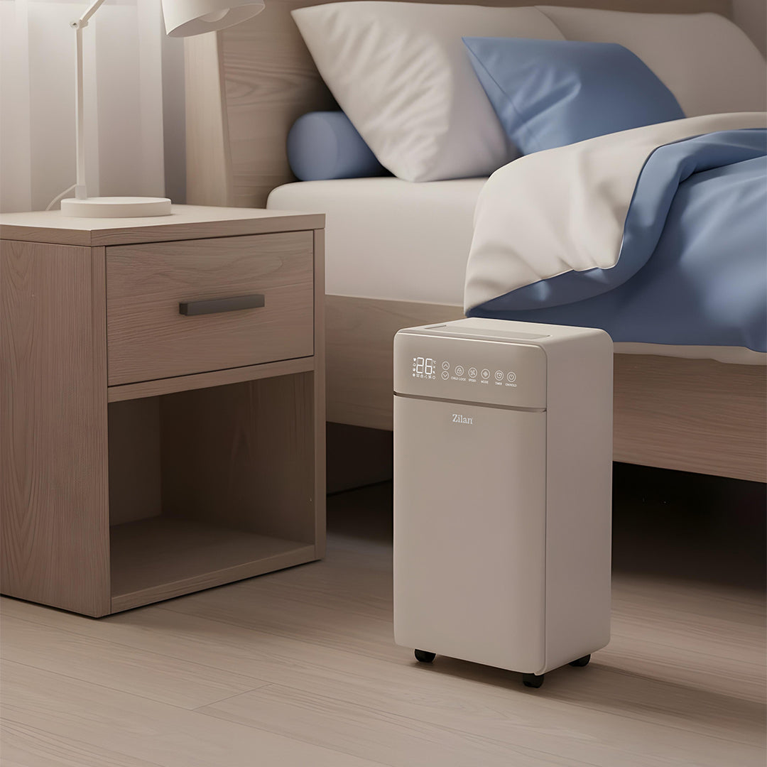 Dezumidificator portabil Dryzon16, capacitate 16L/zi, rezervor 2.5L, afișaj digital ZILAN / ZLN1065