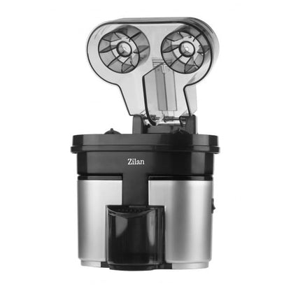 Stor­cător electric pentru citrice, 2 conuri, capacitate 500 ml, putere 90W, pentru suc proaspăt rapid ZILAN / ZLN1156