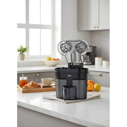 Stor­cător electric pentru citrice, 2 conuri, capacitate 500 ml, putere 90W, pentru suc proaspăt rapid ZILAN / ZLN1156