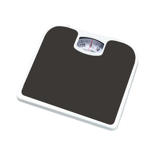 Cantar de baie mecanic, greutate maxima 130kg, negru Floria / ZLN1691