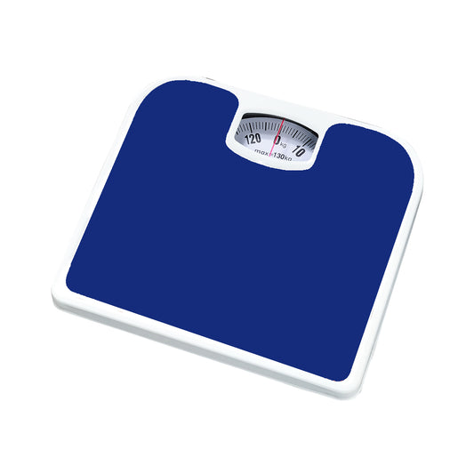 Cantar de baie mecanic, greutate maxima 130kg, albastru Floria / ZLN1692