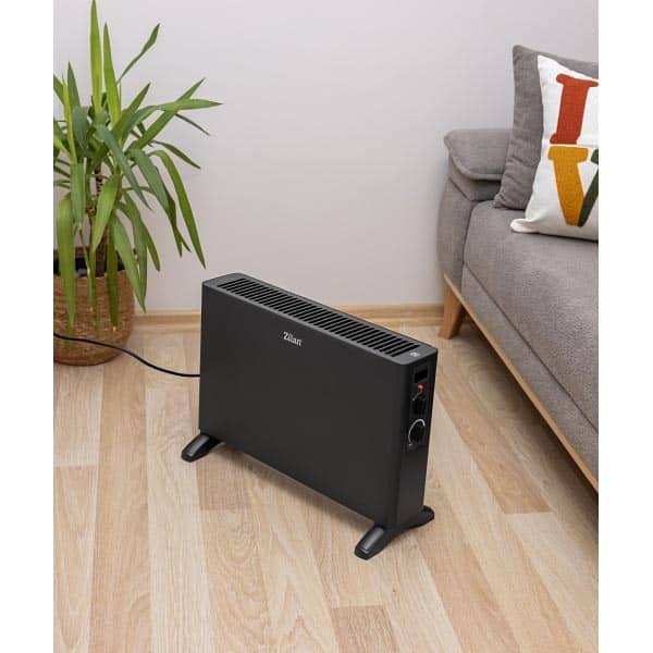 Convector electric, 2 trepte de viteza 1250W-2000W, termostat reglabil, protectie la supraincalzire ZILAN / ZLN2044