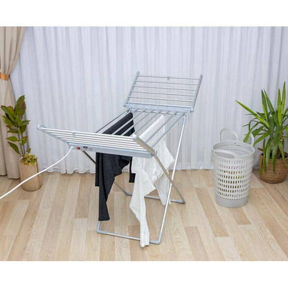 Uscator de rufe electric din aluminiu inoxidabil, putere 230W, suprafata 12m, inaltime ajustabila ZILAN / ZLN2060