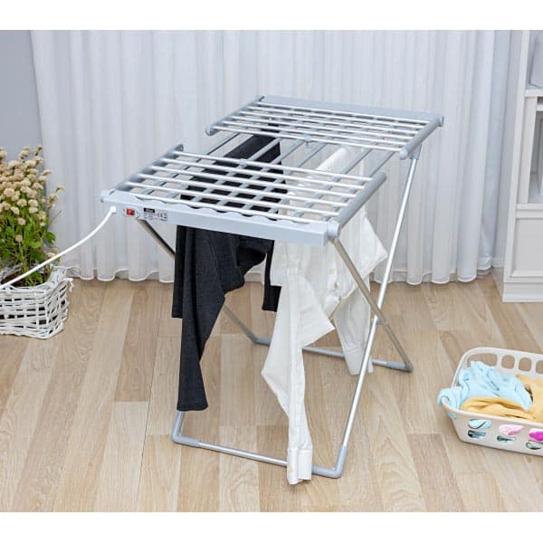 Uscator de rufe electric din aluminiu inoxidabil, putere 230W, suprafata 12m, inaltime ajustabila ZILAN / ZLN2060