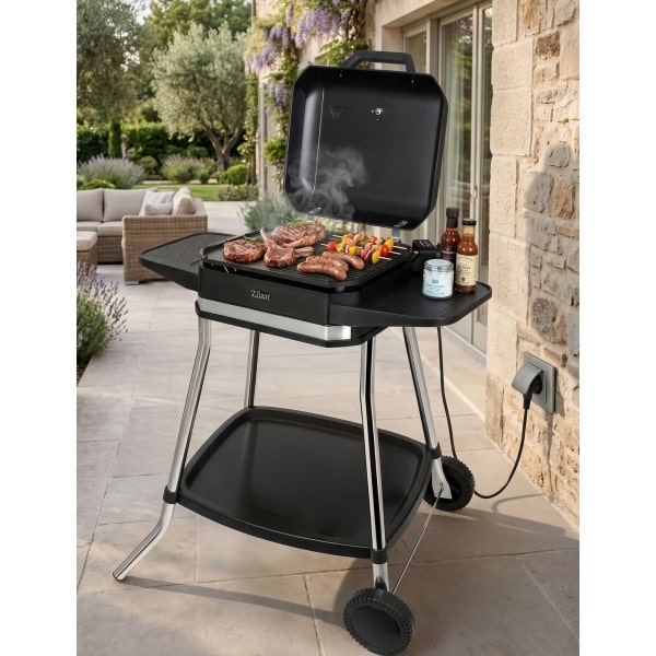 Grătar electric din aluminiu și oțel, putere 3050W, gătire rapidă și uniformă ZILAN / ZLN2502