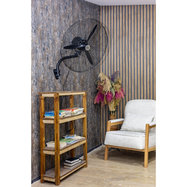 Ventilator cu picior sau pentru perete, putere 130W, diametru grilaj 68cm, pozitie fixa sau oscilanta ZILAN / ZLN2549