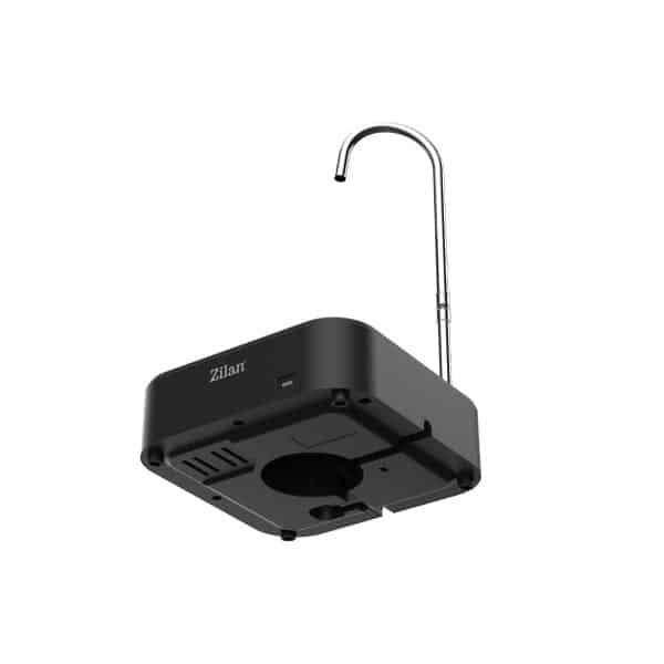 Pompa de apă reîncărcabilă cu dispenser, dotată cu baterie de 800 mAh și putere de 5V/4W ZILAN / ZLN2648