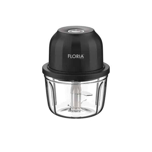 Tocator reîncărcabil pentru legume și fructe (Mini Chopper), cu o capacitate de 350 ml, baterie de 1200 mAh și putere de 5V/30W FLORIA / ZLN2655