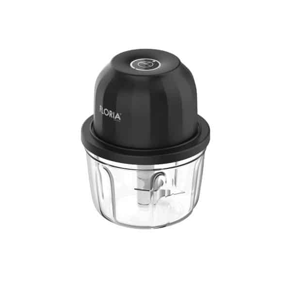 Tocator reîncărcabil pentru legume și fructe (Mini Chopper), cu o capacitate de 350 ml, baterie de 1200 mAh și putere de 5V/30W FLORIA / ZLN2655