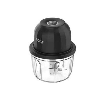 Tocator reîncărcabil pentru legume și fructe (Mini Chopper), cu o capacitate de 350 ml, baterie de 1200 mAh și putere de 5V/30W FLORIA / ZLN2655