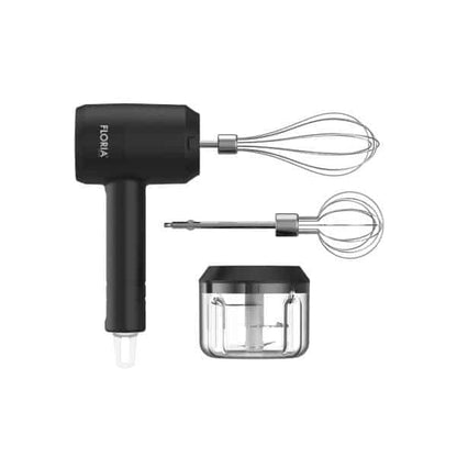 Mixer de mână 3 în 1, reîncărcabil, fără cablu, cu baterie de 800 mAh și putere de 3,7V/20W FLORIA / ZLN2772