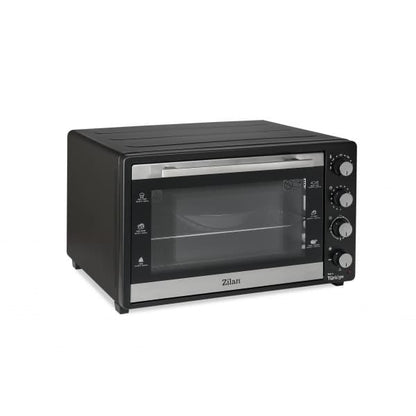 Cuptor electric cu ventilator, putere 2500W, capacitate 80L, 250°C, termostat reglabil, timer, geam dublu ZILAN / ZLN3480