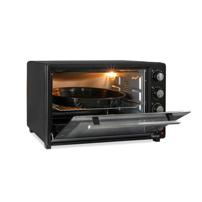 Cuptor electric cu ventilator, putere 2500W, capacitate 80L, 250°C, termostat reglabil, timer, geam dublu ZILAN / ZLN3480