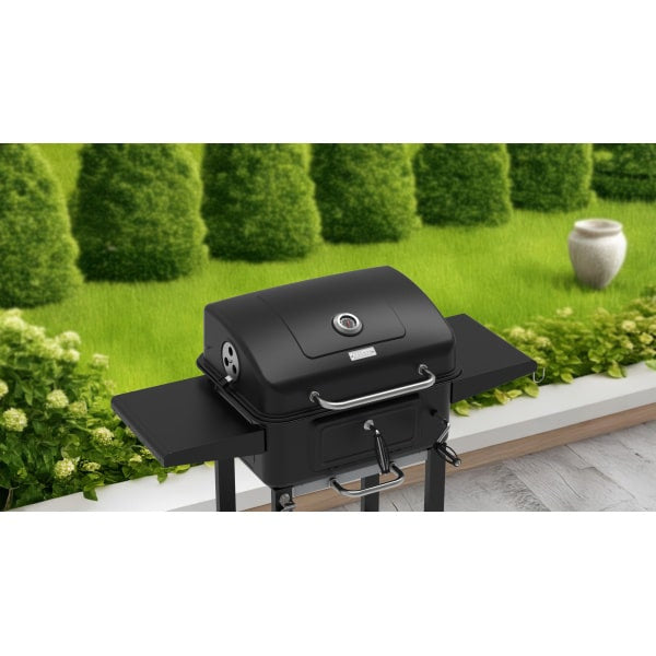 Gratar pentru gradina din material durabil, grila de gatit din otel cromat 54x42.5cm ZILAN / ZLN3574