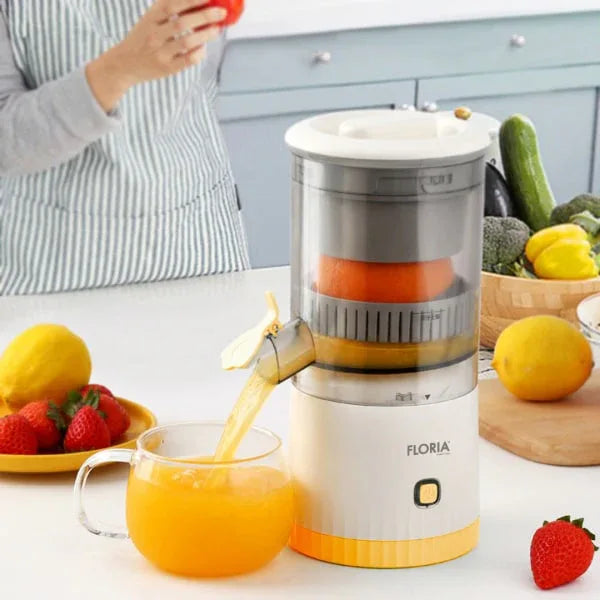 Storcător fructe portabil USB wireless, capacitate 600 ml pentru smoothie-uri și sucuri fresh FLORIA / ZLN4079