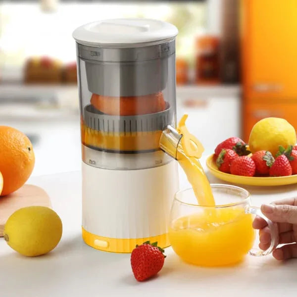 Storcător fructe portabil USB wireless, capacitate 600 ml pentru smoothie-uri și sucuri fresh FLORIA / ZLN4079
