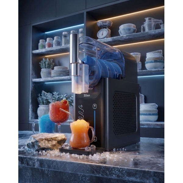 Aparat pentru facut suc cu gheata, capacitate 2L, putere 200W, 5 moduri de preparare ZILAN / ZLN4819