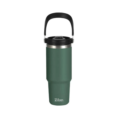 Termos inox, capacitate 0,9L, recipient termoizolant, păstrează băuturile calde 12 ore și reci 24 ore ZILAN / ZLN5205