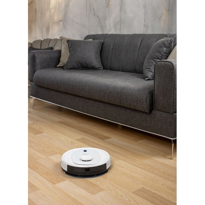 Aspirator robot, putere aspirare 2700pa, 3nivele de putere, baterie 3200mAh, conectare Wi-fi, alb ZILAN / ZLN5400