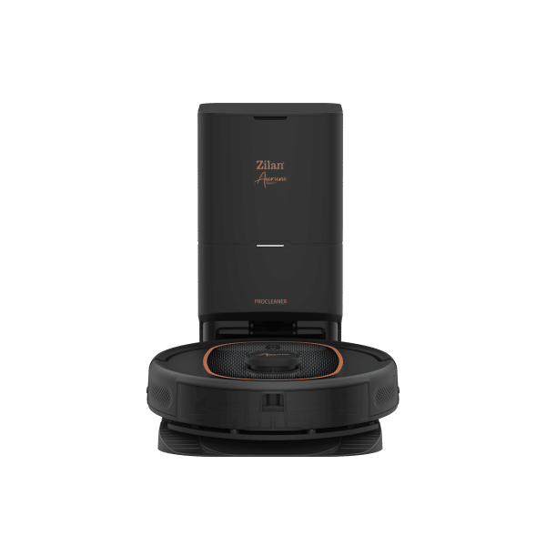 Aspirator robot Aurum, cu statie de colectare praf, putere 600W, 3 trepte putere, baterie 3200mAh ZILAN / ZLN5500