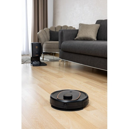 Aspirator robot Aurum, cu statie de colectare praf, putere 600W, 3 trepte putere, baterie 3200mAh ZILAN / ZLN5500