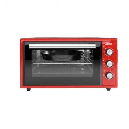 Cuptor electric, putere 2000W, capacitate 45l, 3trepte de putere, rosu ZILAN / ZLN5650