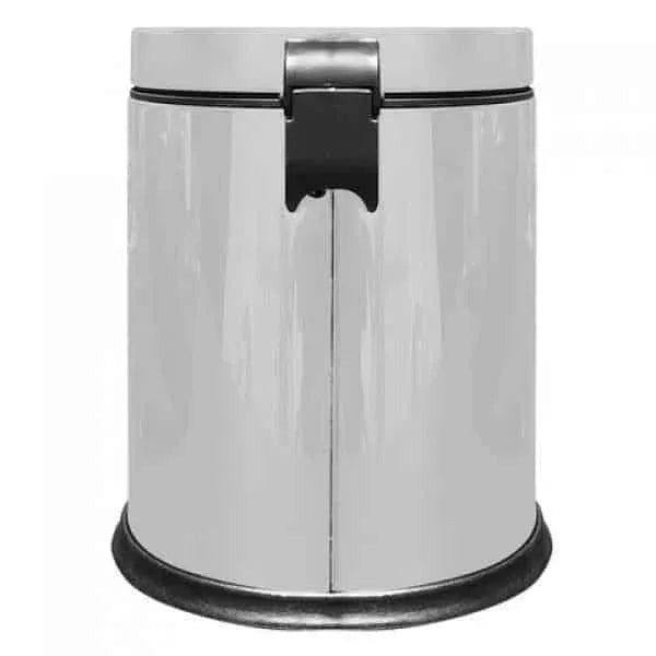 Coș de gunoi, capac pedală, inox, 5L ZILAN / ZLN6881