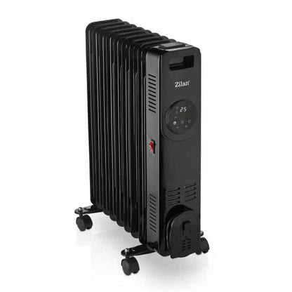 Calorifer electric cu 9 elementi, putere 2000W, termostat reglabil, indicator LED ZILAN / ZLN8416