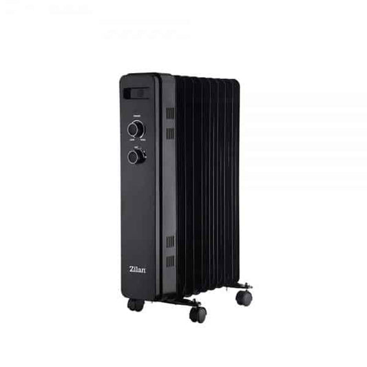 Calorifer electric cu 9 elementi, putere 2000W, termostat reglabil ZILAN / ZLN8443