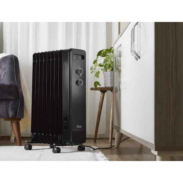 Calorifer electric cu 9 elementi, putere 2000W, termostat reglabil ZILAN / ZLN8443