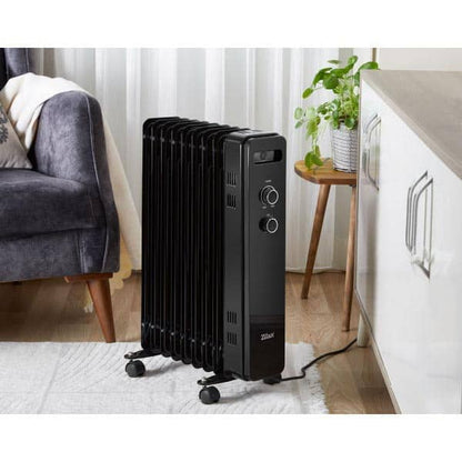 Calorifer electric cu 9 elementi, putere 2000W, termostat reglabil ZILAN / ZLN8443