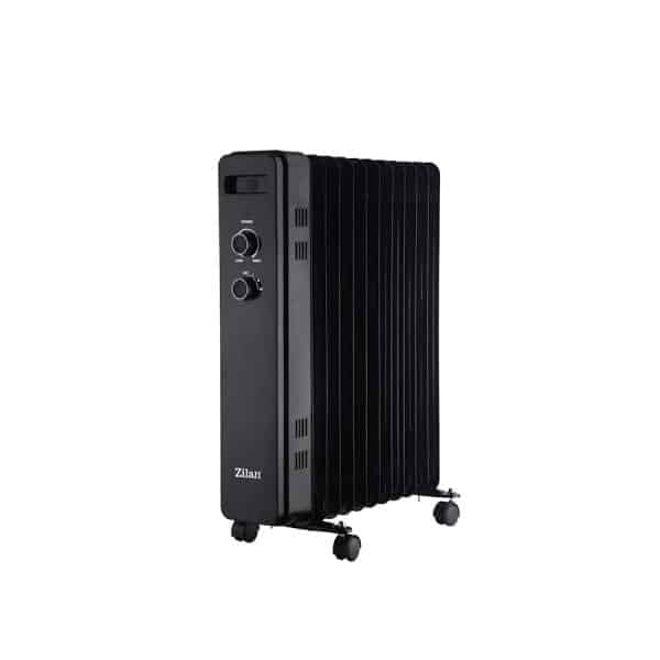 Calorifer electric cu 11 elementi, putere 2500W, termostat reglabil ZILAN / ZLN8450