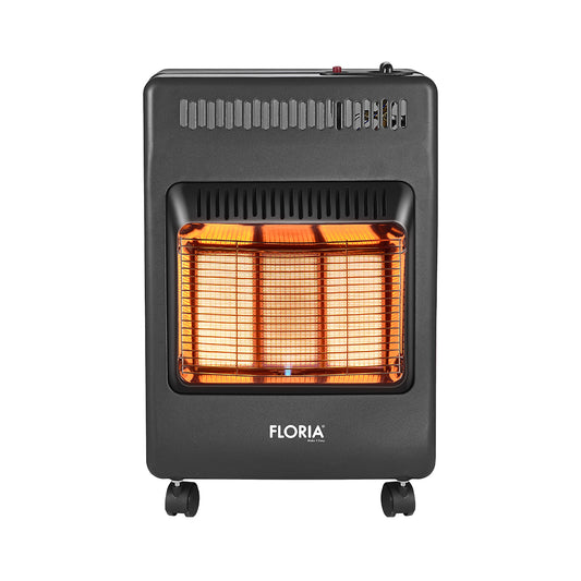 Sobă pe gaz, putere 4200 W, 3 plăci ceramice, aprindere piezoelectrică, demontată, FLORIA / ZLN8455