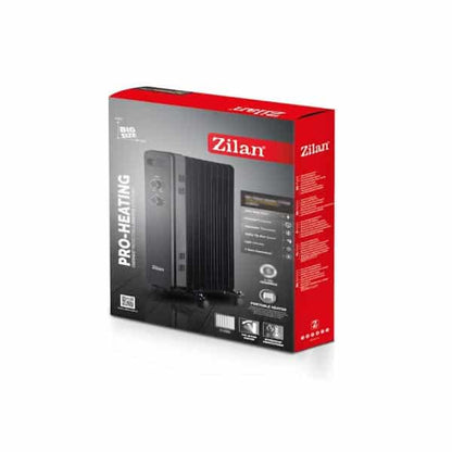 Calorifer electric cu 13 elementi, putere 2500W, termostat reglabil ZILAN / ZLN8467