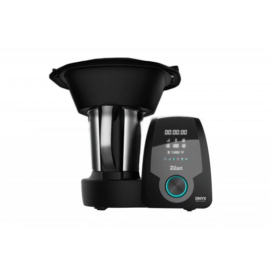 Robot de bucatarie multifunctional thermorobot, putere 1700W, capacitate 3.3L, 30 functii, aplicatie mobil, afisaj digital LED, ZILAN ONYX / ZLN9334