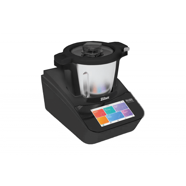 Robot de bucatarie multifunctional thermorobot, putere 1700W, capacitate 4.7L, 18 functii, aplicatie mobil, touchscreen, ZILAN RUBY / ZLN9341