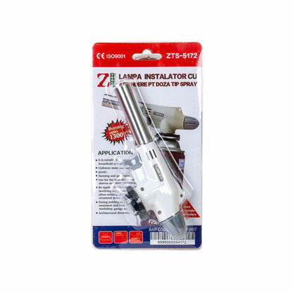 Set lampa pentru instalator tip spray (5172) si doza gaz tip spray 227gr, (5214) / 5172_1