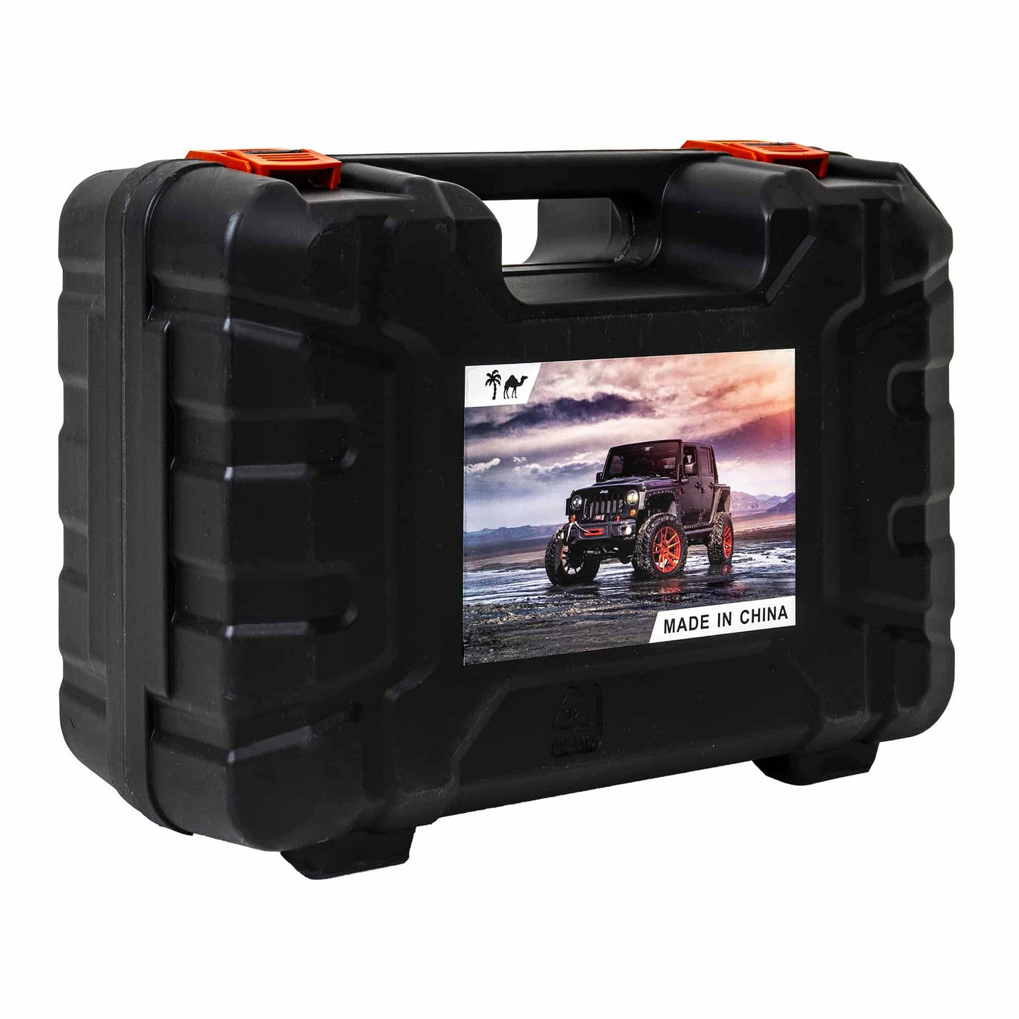 Set compresor auto 2 cilindrii, putere 12 V, 15Amp, metalic, plus accesorii / ZTS 5421