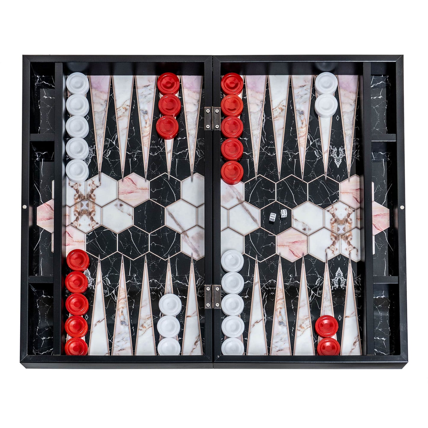 Joc de table din lemn lacuit, Trandy 49x58cm / ZTS 5482-3