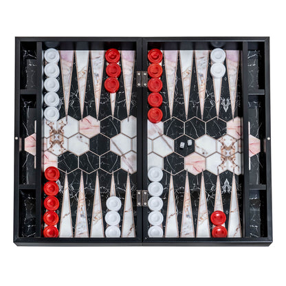 Joc de table din lemn lacuit, Trandy 49x58cm / ZTS 5482-3