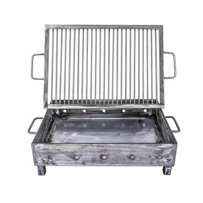 Gratar metalic pe carbuni cu sita din inox 50x35mm / ZTS 5485