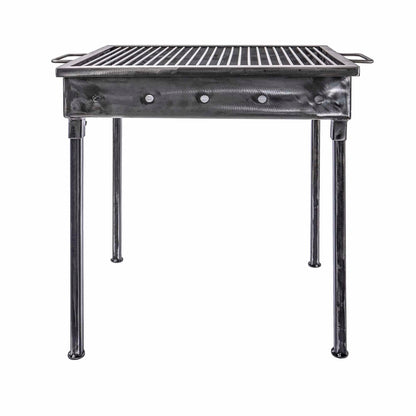 Gratar metalic pe carbuni cu sita din inox 50x35mm / ZTS 5485