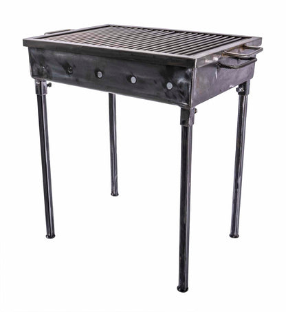 Gratar metalic pe carbuni cu sita din inox 50x35mm / ZTS 5485