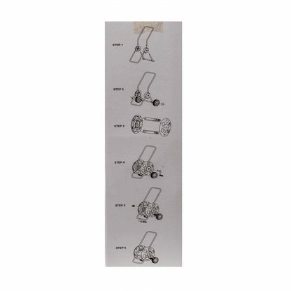 Carucior pentru furtun, 1/2" – 60 m; 5/8" – 45 m; 3/4" – 30 m / ZTS 5502