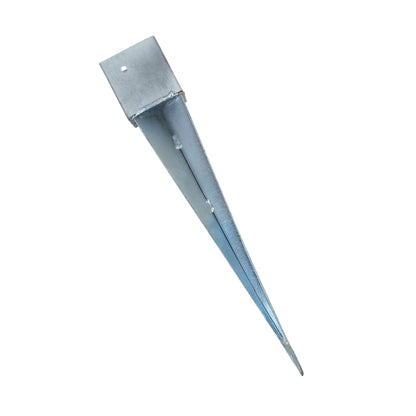 Suport metalic cu tepusa pentru stalpi din lemn 80 x 80mm / ZTS 5507