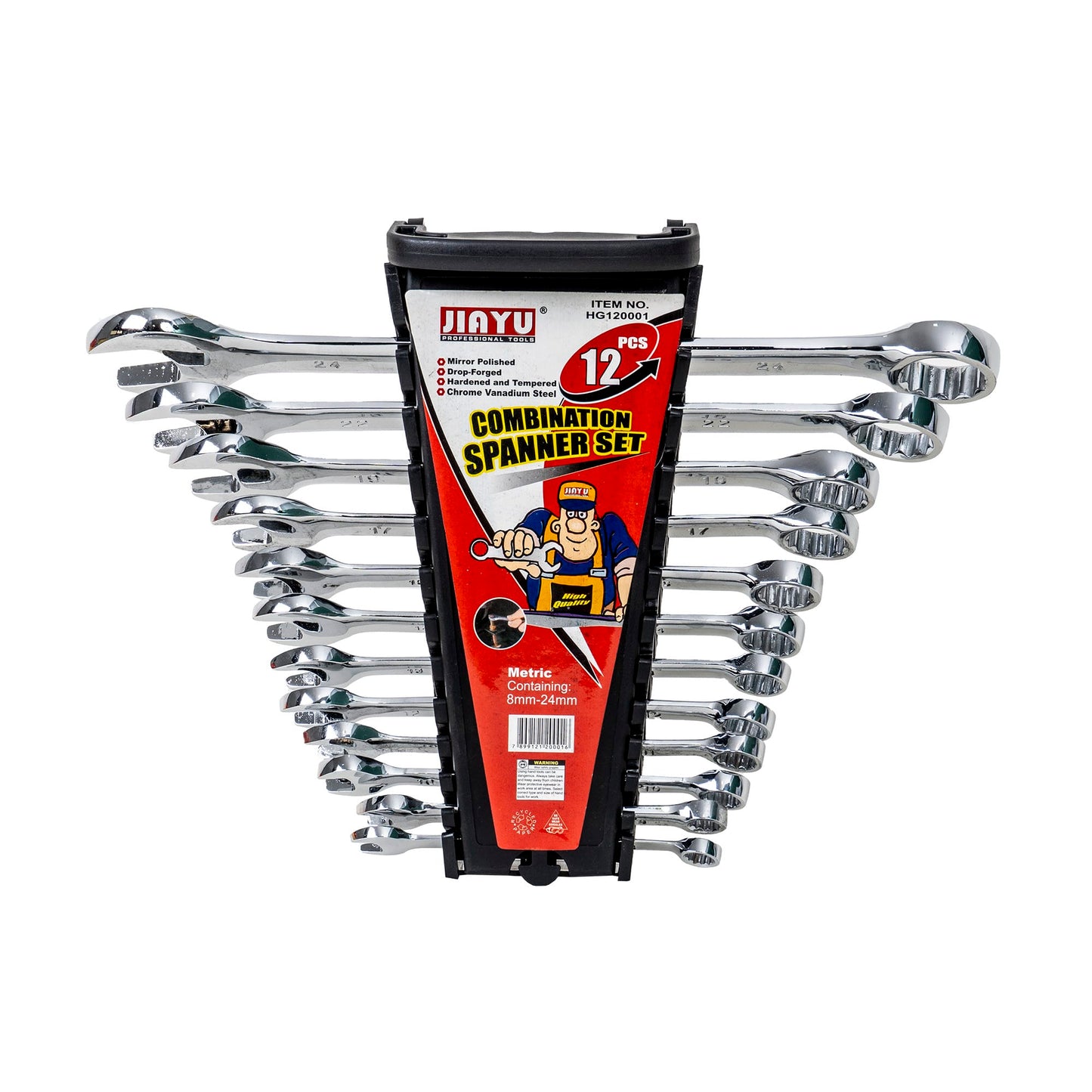 Set chei combinate 12 piese, 8mm-24mm / ZTS 5536