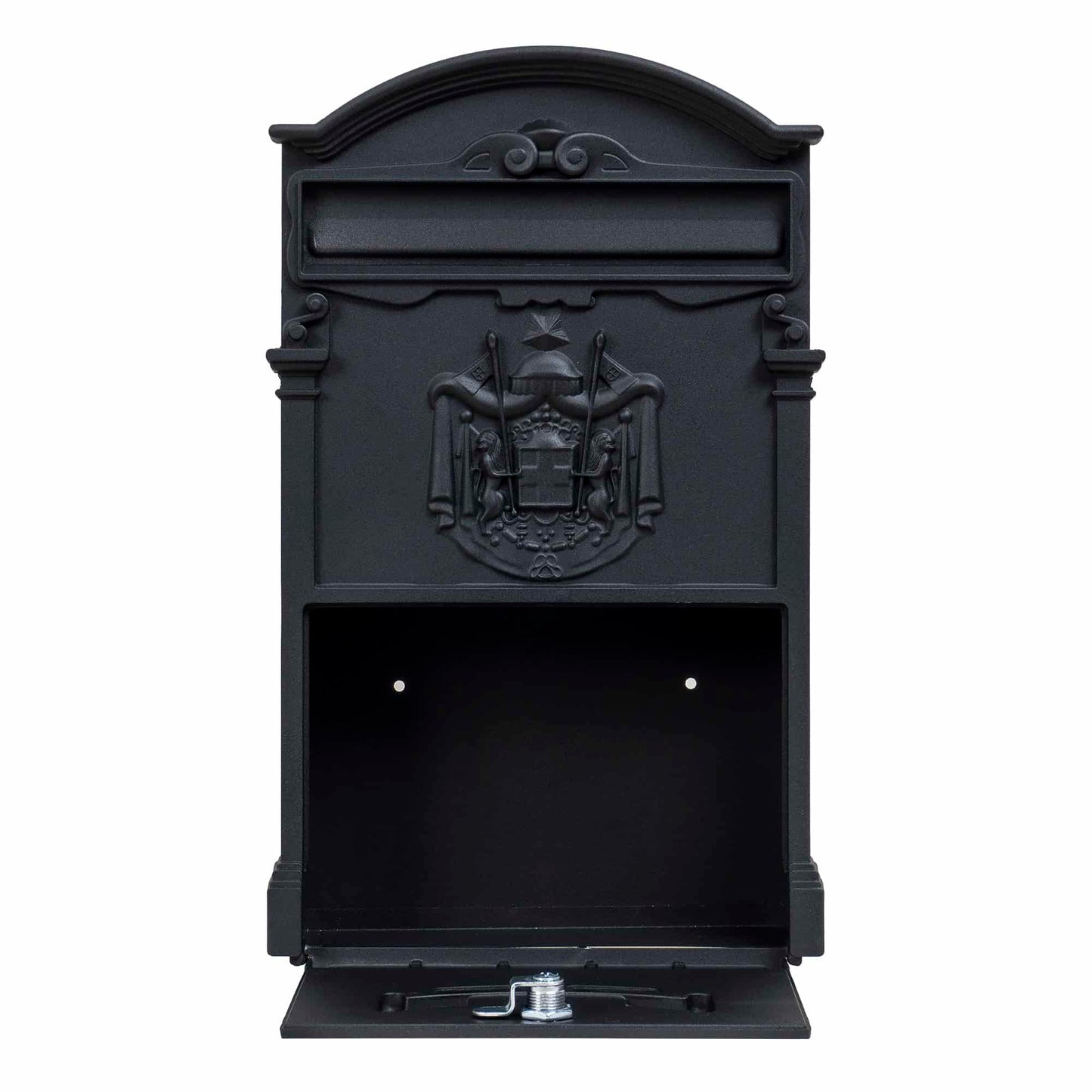 Cutie postala metalica pentru exterior, 410x260x90mm, negru / ZTS 5577_N