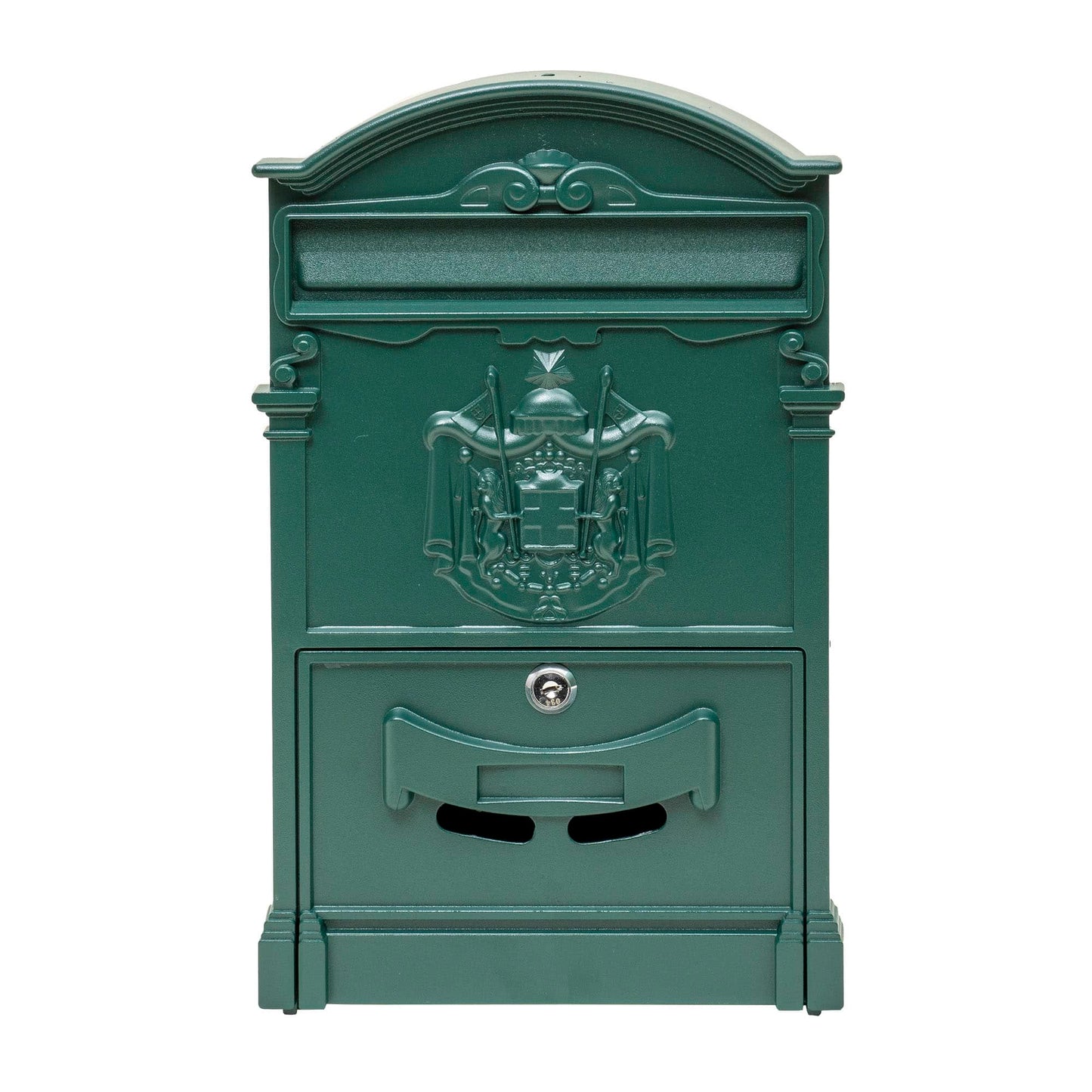 Cutie postala metalica pentru exterior, 410x260x90mm, verde Z-TOOLS / ZTS 5579_V
