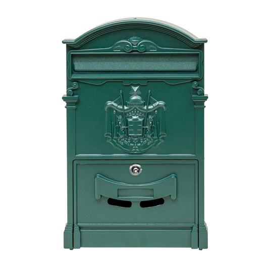 Cutie postala metalica pentru exterior, 410x260x90mm, verde Z-TOOLS / ZTS 5579_V