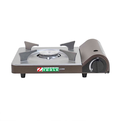 Pachet aragaz camping, putere 3.5kw, aprindere automata + 3 butelii 410ml / ZTS 5614_1